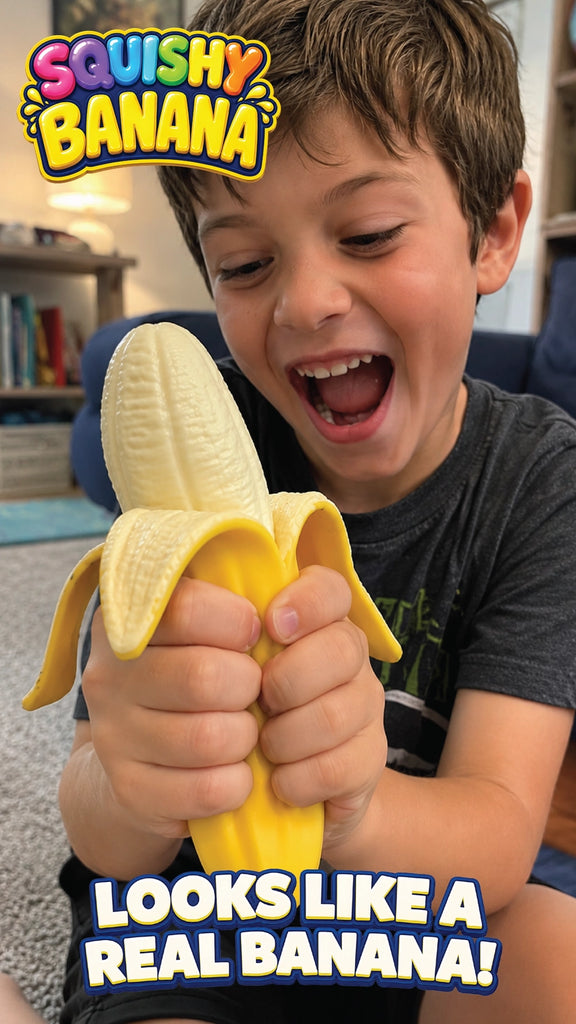 Fun Doh | Realistic Squishy Banana - 3