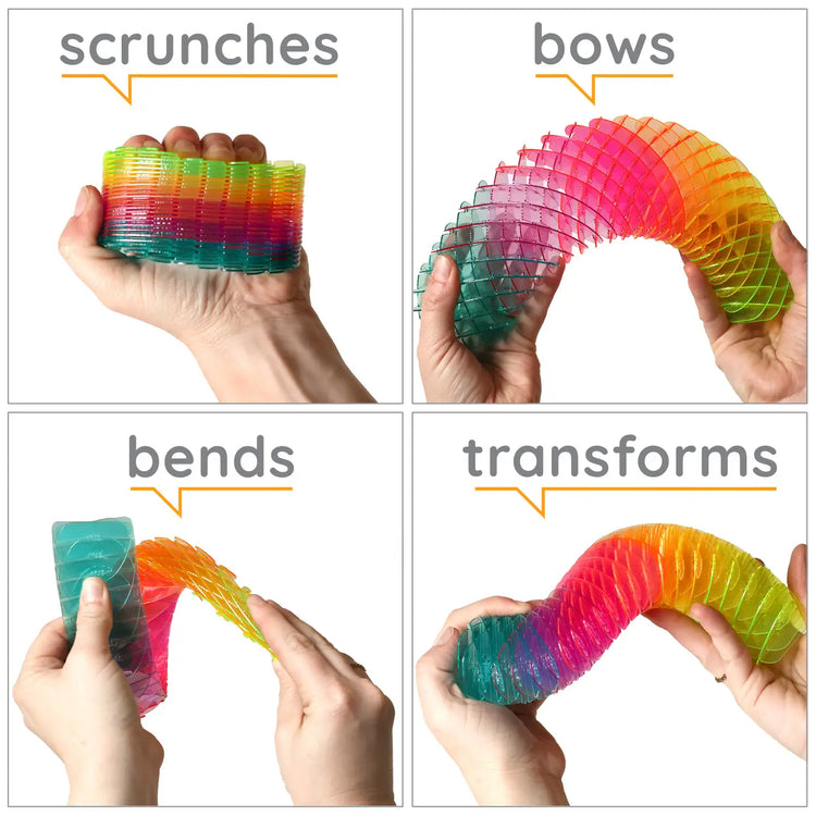 Morf Big Spring Rainbow | Trending Fidget Toy - 3