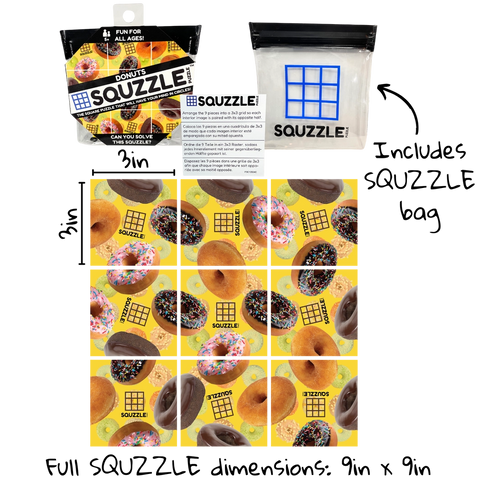 Squzzle Puzzle | Donuts Fsg-2408-Squ