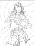 Taylor Swift Coloring & Activity Book For Ages 6+