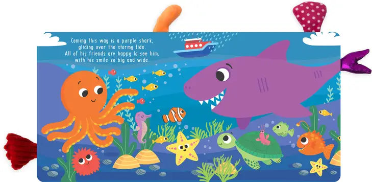 Touch-A-Tail - In The Ocean Touchy-Feely Board Book