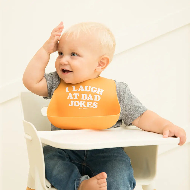Wonder Bib | I Laugh At Dad Jokes
