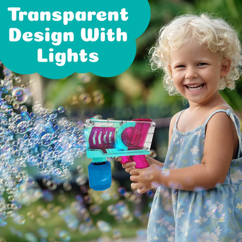 PoppinColorz | Cozmic Color Bubble Blaster - CR Toys