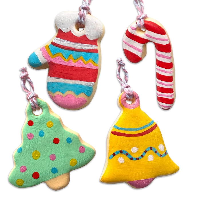 Make And Paint Clay Cookies Craft For 5+