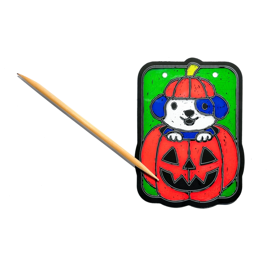 Mini Scratch & Scribble | Halloween Window Banner Kit 6+ - 4