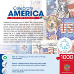 Puzzle | Celebrate America - Red, White, and Blue All Over | 1000 Piece Jigsaw - 3