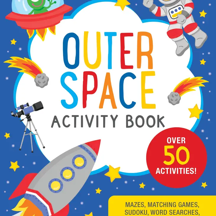 Outer Space Activity Book - CR Toys