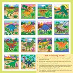 My First Color By Sticker Book | Dinosaurs - 2