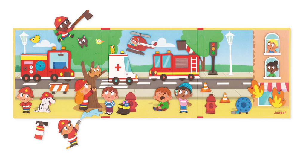 Magneti Stories Book | Firefighters  J05453