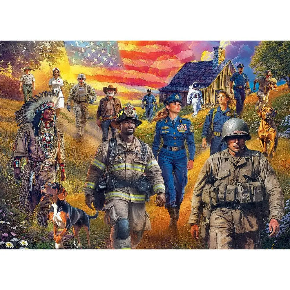 Puzzle | Celebrate America - American Honor | 1000 Piece Jigsaw - 2