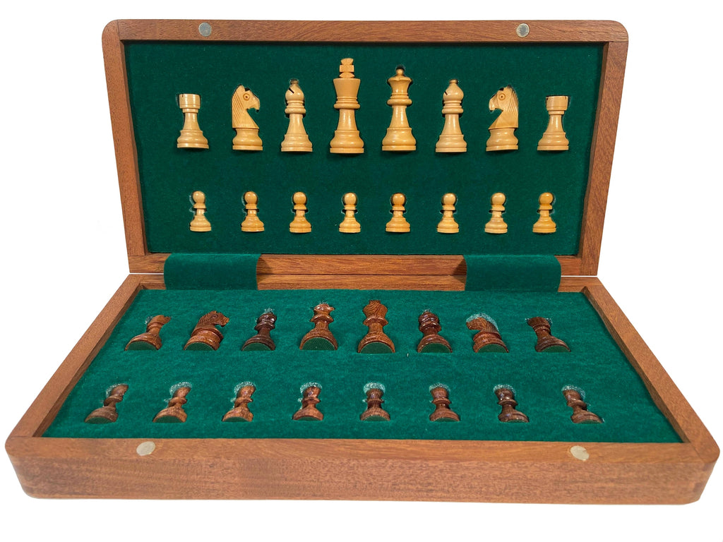 Chess | Travel Magnetic Folding | Wood | 12 Inch | Game - 2