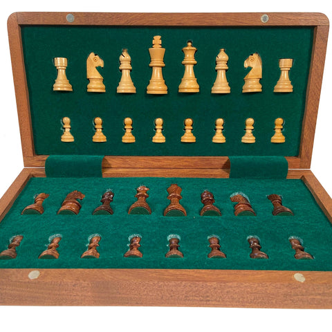 Chess | Travel Magnetic Folding | Wood | 12 Inch | Game - 1