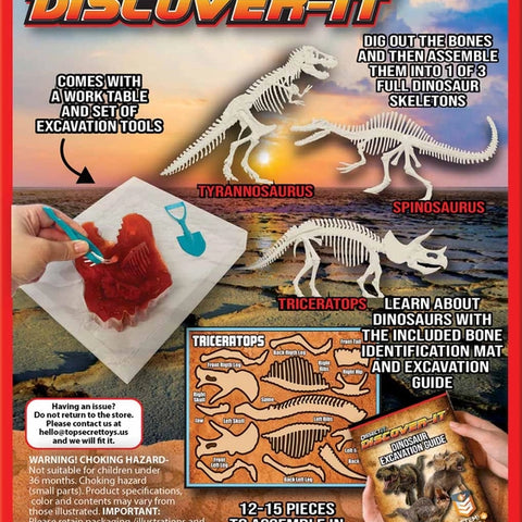 Discover-It Dinosaur Dig For Ages 6+