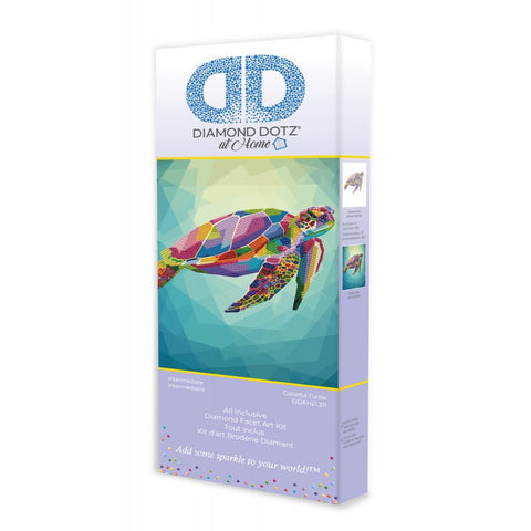 Diamond Dotz Colorful Turtle DDAH21.311