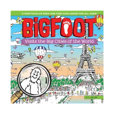 Bigfoot Visits The Big Cities Of The World Hard Cover Activity Book
