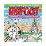 Bigfoot Visits The Big Cities Of The World Hard Cover Activity Book
