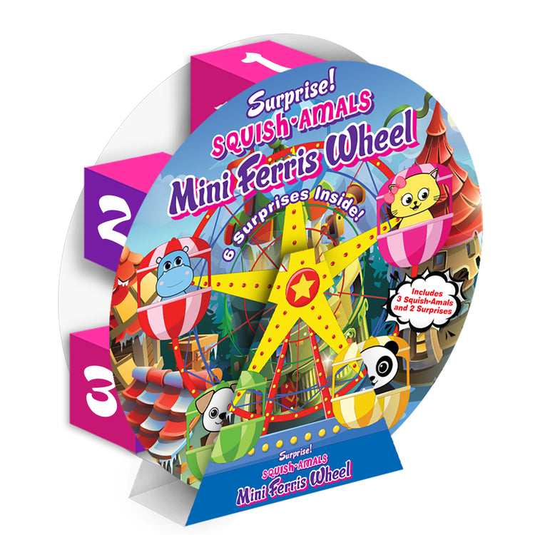 Surprise Ferris Wheel Squish-Amals - CR Toys