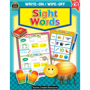 Write-On/Wipe-Off Book | Sight Words