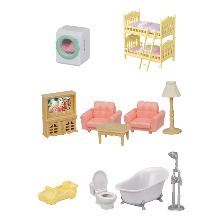 Calico Critters | Red Roof Country Home Gift Set 3+ - 9