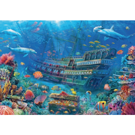 Puzzle | Underwater Discovery | 200 Pc XXL - CR Toys