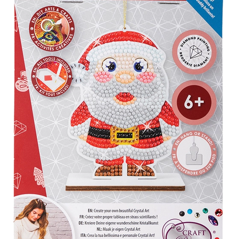 Crystal Buddies | Christams Ornaments | Santa 6+ - 1