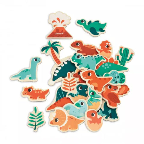 Dino Magnets - 24 Pieces For Ages 2+