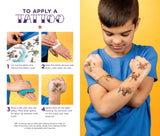 Roaring, Rumbling Tattoo Dinosaurs Activity Book