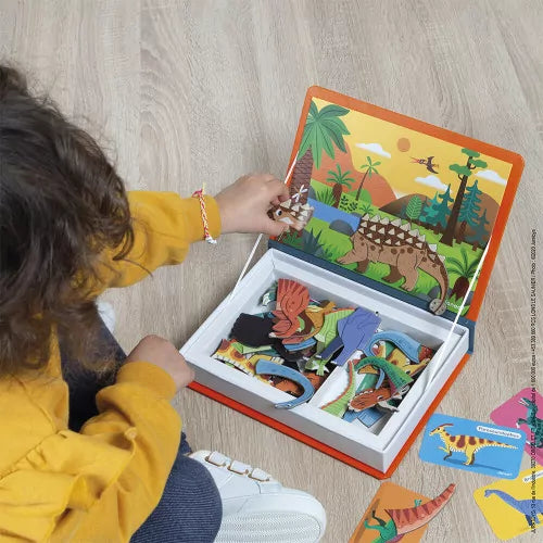 Magneti'Book | - Magnetic Fun Dinosaurs Playset J02590