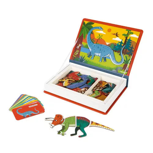 Magneti'Book | - Magnetic Fun Dinosaurs Playset J02590