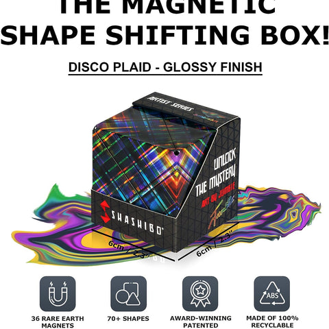 Shashibo Disco Plaid