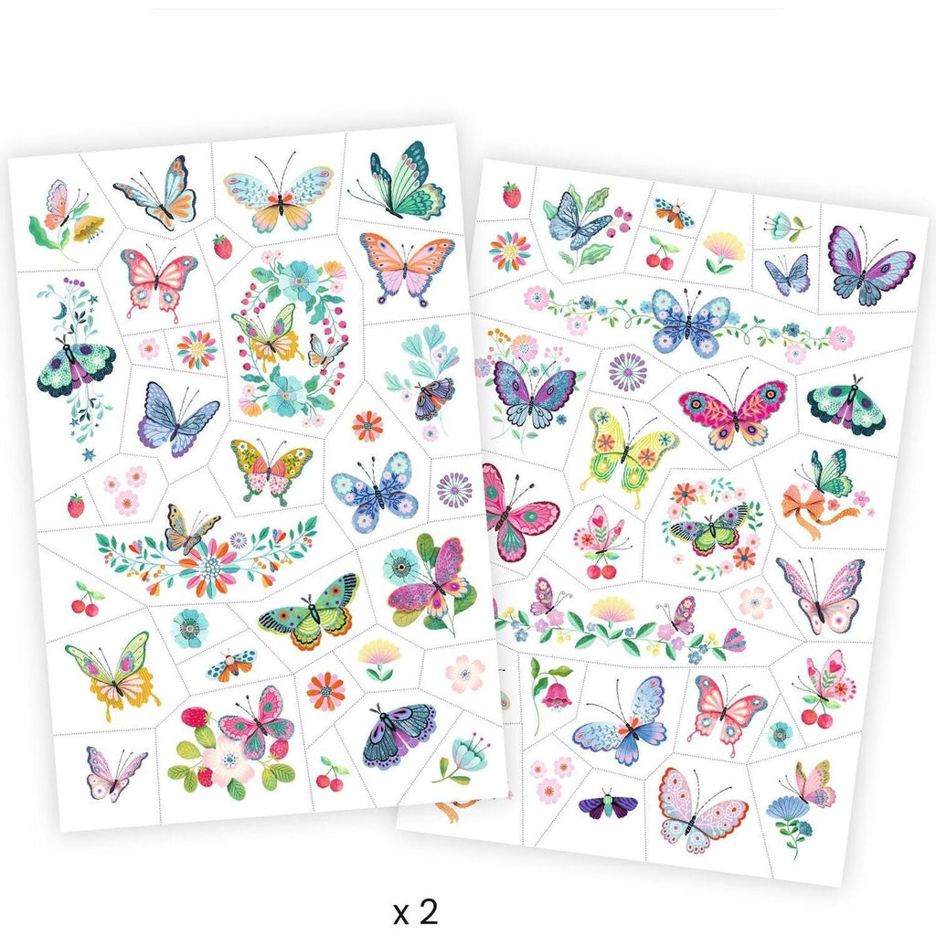 Temporary Tattoos | Dream Butterflies for Ages 5+