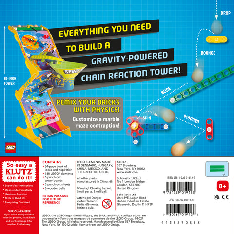 Klutz Lego Gravity Drop For Ages 8+