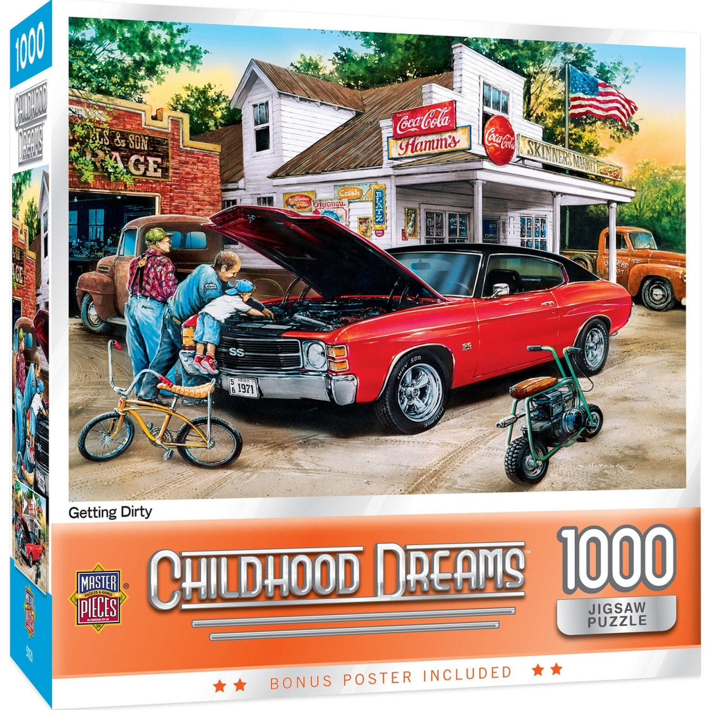 Childhood Dreams Getting Dirty 1000pc Puzzle