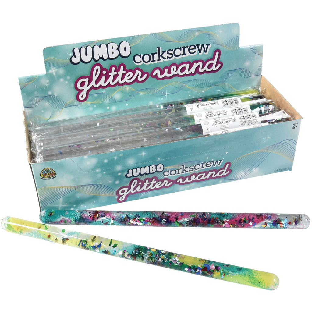 Corkscrew Glitter Wand Jumbo 5+ - 4