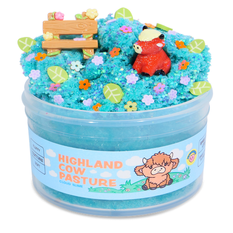 Peachybbies | Highland Cow Pasture Cloud Slime
