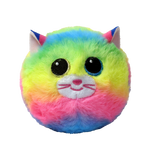 Ty Beanie Bellies Ball | Gemma Rainbow Cat - 1