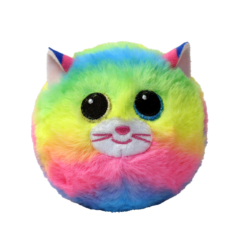 Ty Beanie Bellies Ball | Gemma Rainbow Cat - 1