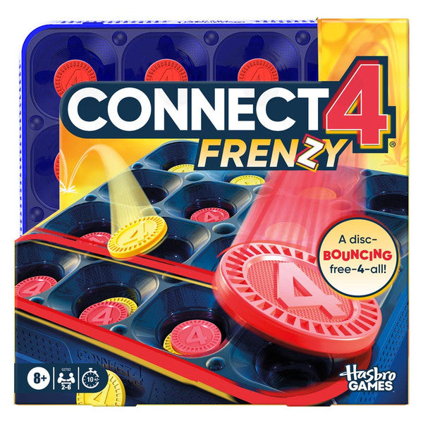 Connect 4 Frenzy | Family Games | 2-6 Players | Ages 8+