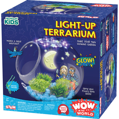 Wow In The World Light-Up Terrarium For Ages 6+