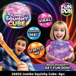 Fun Doh | Jumbo Squishy Cube Fidget - 3