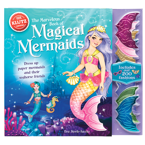 Magical Mermaids Dress Up Book