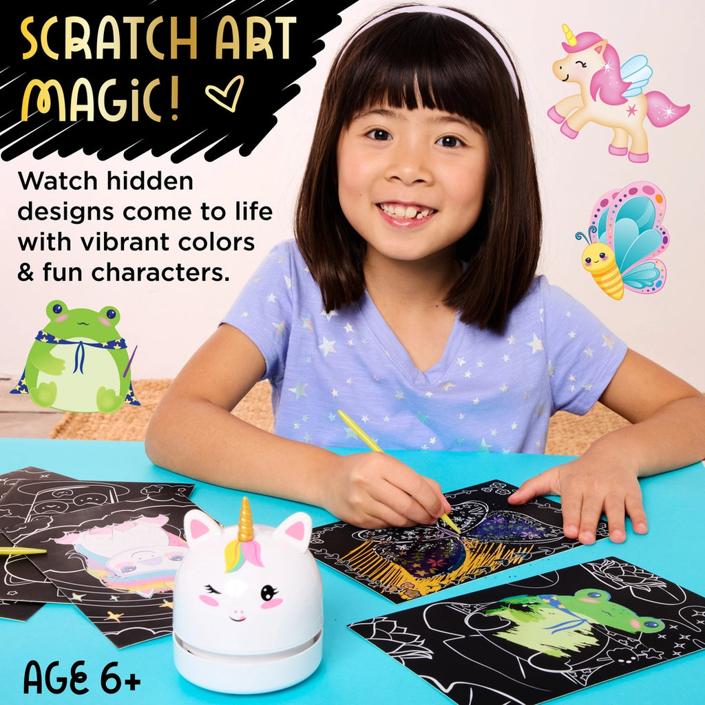 Deluxe Scratch Art Kit with Mini Vacuum for Kids 6517000