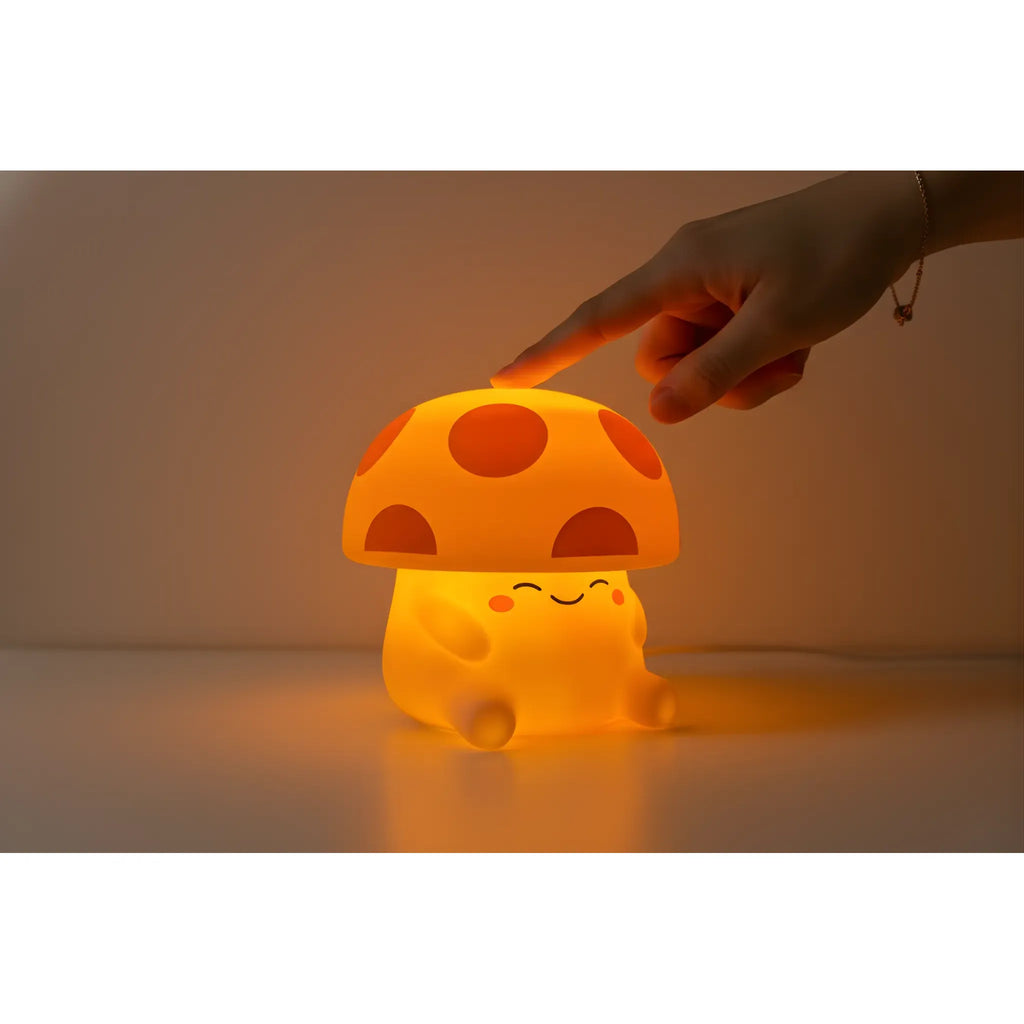 Mushi Ambient Mushroom Night Light | Orange - 6