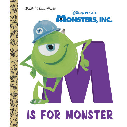 M Is For Monster Golden Book