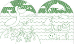Coloring Book With Stickers | Wild World - 3