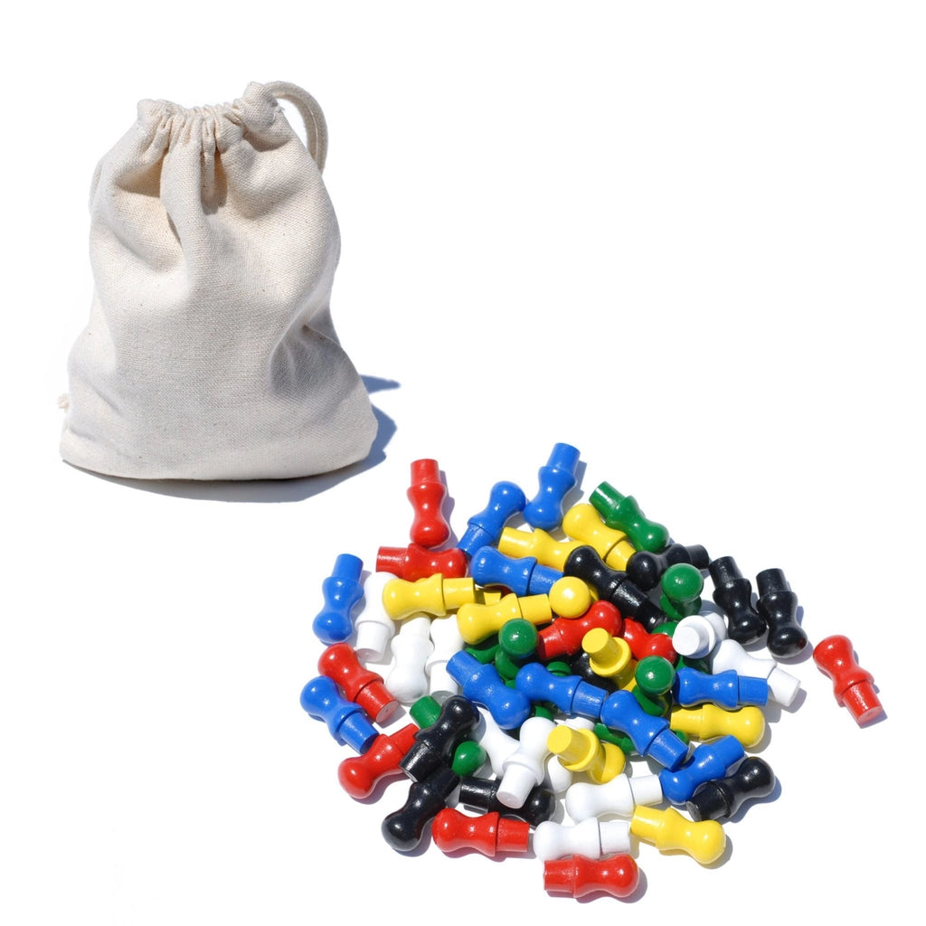 Chinese Checkers | Wooden Pegs | 11.5 Inch Game - 4