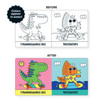 Rub-A-Dub Dinos! Color Magic Bath Book For Ages 1+