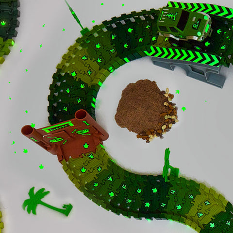 Dinosaur Race Car Track | 3+ - 1