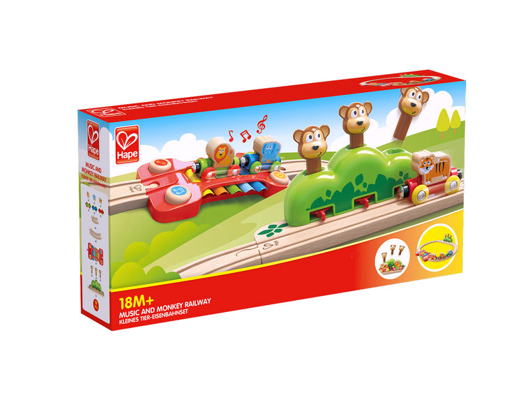 Music And Monkeys Railway Train Set