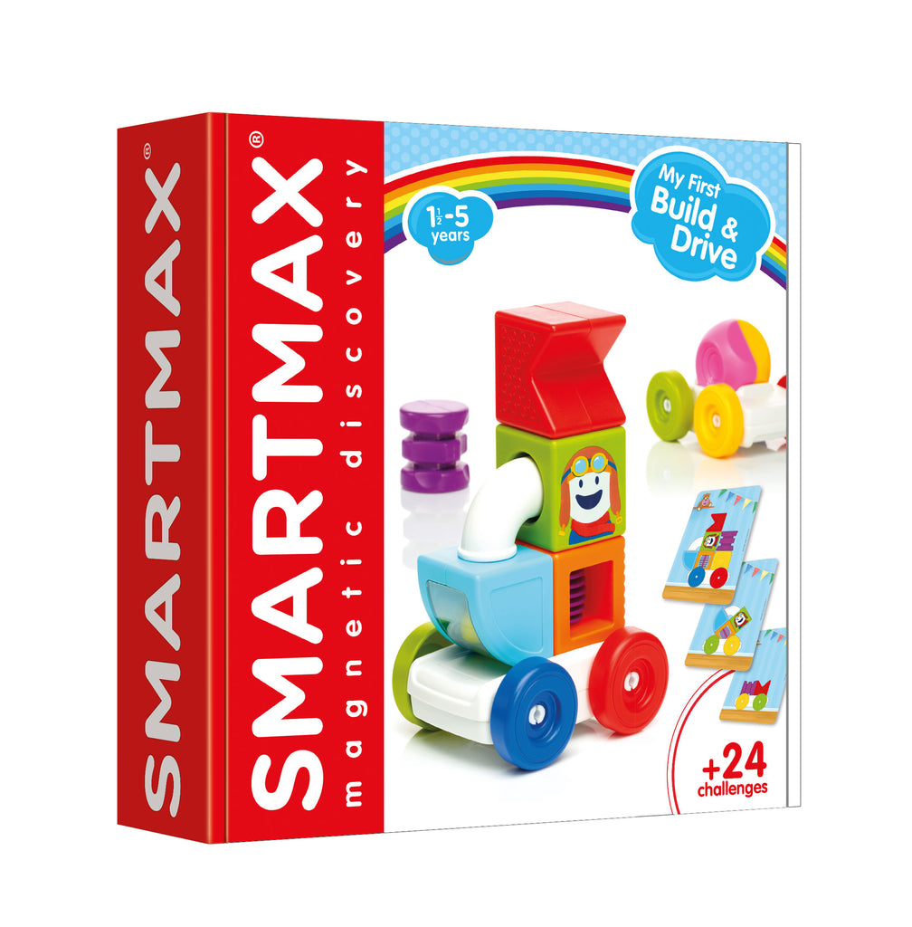 Smartmax My First Build & Drive Magnetic Building game